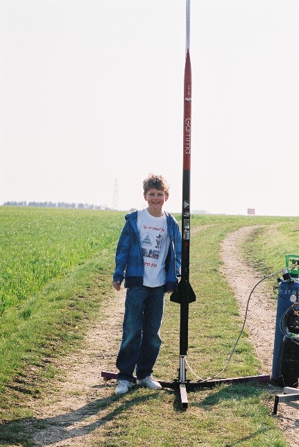 Jack at the pad